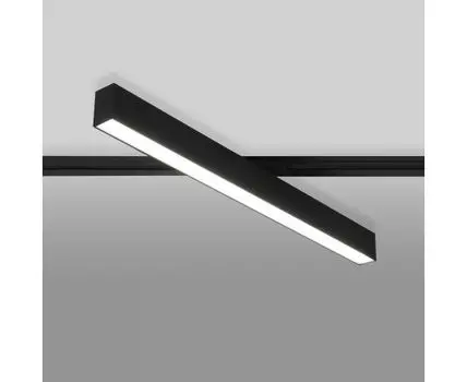 Трековый светодиодный светильник для однофазного шинопровода X-Line черный матовый X-Line черный матовый 20W 4200K (LTB54) однофазный