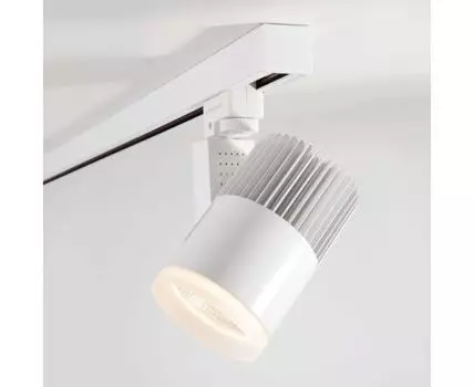 Трековый светодиодный светильник для трехфазного шинопровода Accord Белый 30W 4200K LTB43