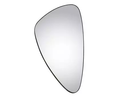 Треугольное зеркало Orio 165x85 черное