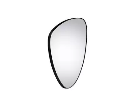 Треугольное зеркало Orio 84X55 черное