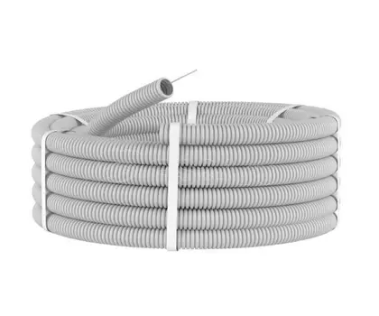 Труба d25 гофрирован ПВХ с протяж.