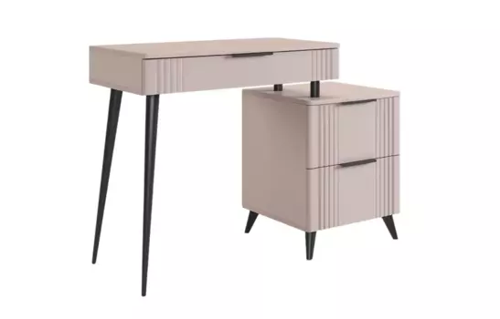 Туалетный столик Катрин Кашемир / Фрапучино матовый