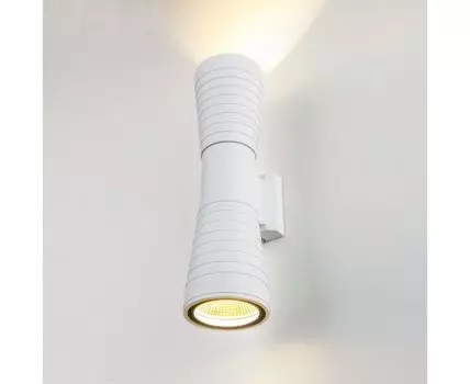 Tube double белый уличный настенный светодиодный светильник 1502 TECHNO LED
