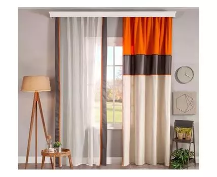 Тюль ENERGY (белый, серый, 160)