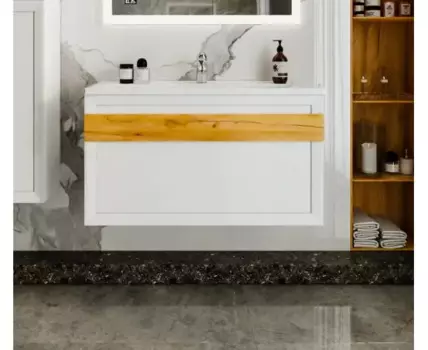 Тумба БЕРЛИН 100 Белый глянец (д/р Mario 100)