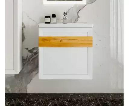 Тумба БЕРЛИН 60 Белый глянец (д/р Фостер 60)