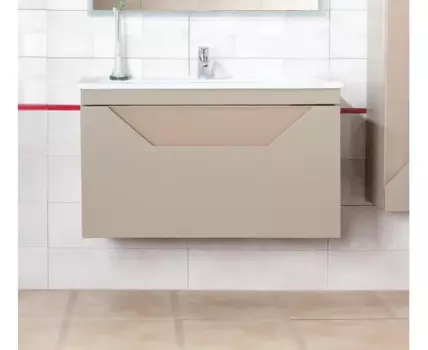 Тумба Брайтон 100 Глиняный Серый (д/р Mario 100, Фостер 100)