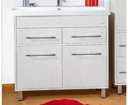 Тумба ЧИЛИ 90 светлая лиственница (д/рак. Некст 90, Адриана 90)