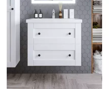 Тумба Хелена 80 Рамочный белый