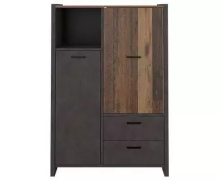 Тумба комбинированная Kristoff REG2D2S-130