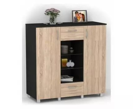 Тумба комбинированная Нюанс К.006.1200-01