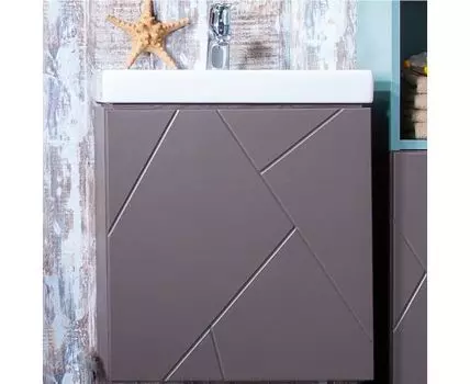 Тумба КРИСТАЛЛ 50 (д./рак. MODUO 50 SLIM)