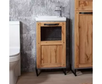 Тумба ЛОФТ 45 метрополитен грей (д/рак. Фостер 45)