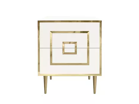 ТУМБА ПРИКРОВАТНАЯ WHITE BRASS