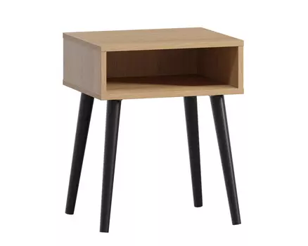 Тумба прикроватная Ивейн-1 Open Oak Black
