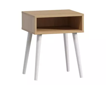 Тумба прикроватная Ивейн-1 Open Oak White