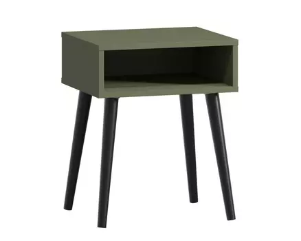 Тумба прикроватная Ивейн-1 Open Olive Black