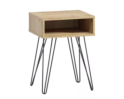 Тумба прикроватная Ивейн-4 Iron Open Wood Simple