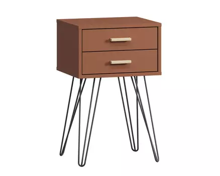 Тумба прикроватная Ивейн-6 Iron Double Terra