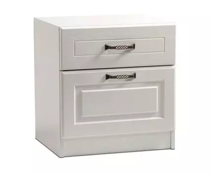 Тумба прикроватная Ливерпуль 08.146 белый / ясень ваниль НМ-1012-100 пвх