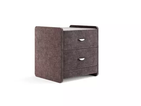 Тумба прикроватная Люкс с 2 ящиками