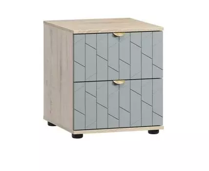 Тумба прикроватная Монблан-1 Angle Mentol