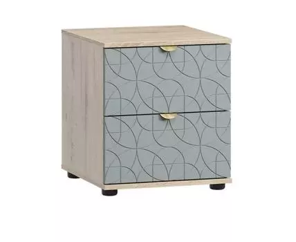 Тумба прикроватная Монблан-1 Lunge Mentol