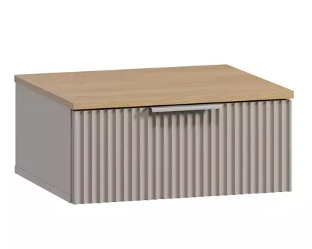 Тумба прикроватная подвесная Енссон-1 Latte Oak