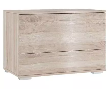 Тумба с ящиками Лайк (Низкие, 40 см, Ящики, Под телевизор, Светлое дерево, 70 см)