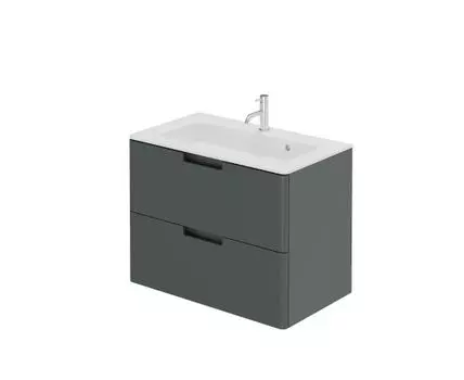 Тумба с раковиной Creto Bravo Gray 80 см
