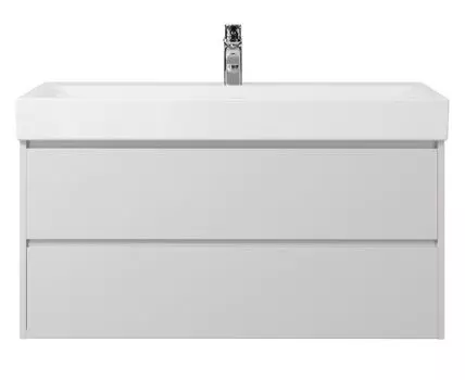 Тумба с раковиной Creto Scala White 100 см