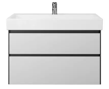 Тумба с раковиной подвесная Creto Amelia 80