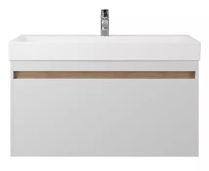 Тумба с раковиной подвесная Creto Etna 100 белая