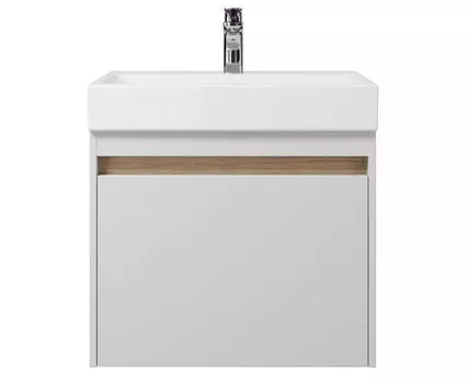 Тумба с раковиной подвесная Creto Etna 60 White