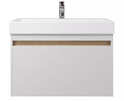 Тумба с раковиной подвесная Creto Etna 80 White