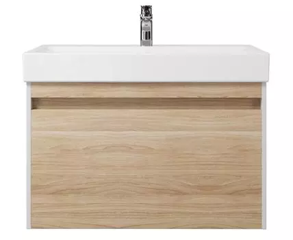 Тумба с раковиной подвесная Creto Etna 80 Soft