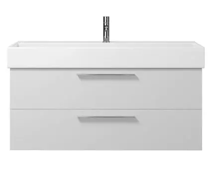 Тумба с раковиной подвесная Creto Tivoli 120 белая