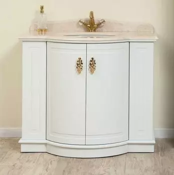 Тумба с раковиной Timo Anni 100 M-R белый