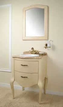 Тумба с раковиной Timo Ellen 60 H-V 1015 с патиной