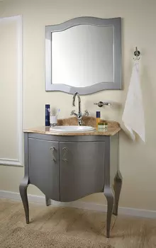 Тумба с раковиной Timo Ellen 80 M-R серый