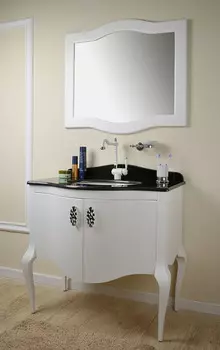 Тумба с раковиной Timo Ellen 90 H-R белый