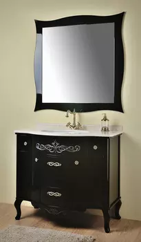 Тумба с раковиной Timo Vilma 100 M-VR черный