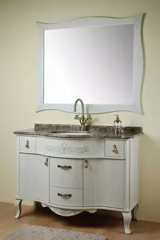 Тумба с раковиной Timo Vilma 120 H-VR 1015 патина золото