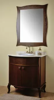 Тумба с раковиной Timo Vilma 80 H-R орех