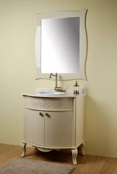 Тумба с раковиной Timo Vilma 80 M-R слоновая кость