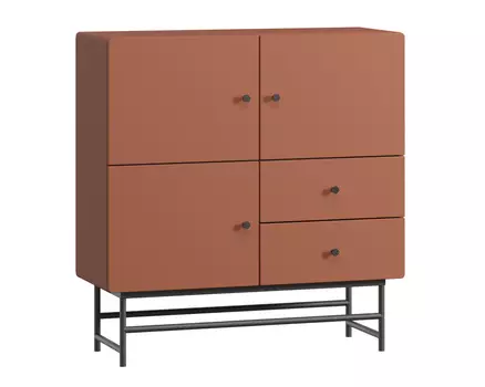 Тумба Шелби-2 Terracotta