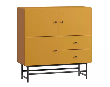 Тумба Шелби-2 Yellow