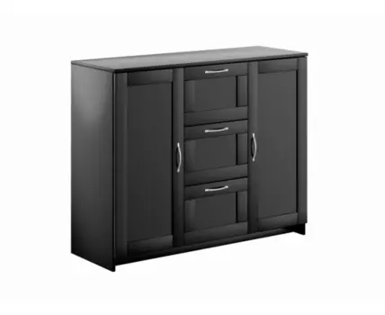 Тумба СИРИУС двухдверная с тремя ящиками, цвет Дуб Венге