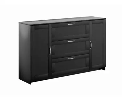 Тумба СИРИУС двухдверная, с тремя выдвижными ящиками, цвет Дуб Венге