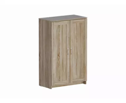 Тумба СИРИУС двухдверная высокая, цвет Дуб Сонома